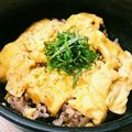 ☆かぼちゃのおばけ☆'s cooksnap of when they made 簡単ランチや夜食に★トロっと半熟たまご丼.
