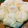 neko's cooksnap of when they made お米入り☆もっちり丸パン☆.