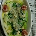 ma___111's cooksnap of when they made もち麦サラダ.