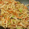でふでふでふ's cooksnap of when they made 大根消費。大根皮のきんぴら.