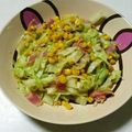 のんぴ☆♪'s cooksnap of when they made 簡単☆キャベツコーン炒め.