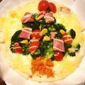 クック3WI5PE☆'s cooksnap of when they made クリスマスに☆ツリーピザ.