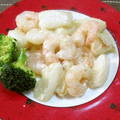 ヌーシ's cooksnap of when they made 蕪とエビの☆塩麹マヨ炒め.
