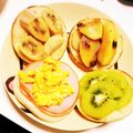 なたりo0's cooksnap of when they made 簡単朝食♪マフィンプレート✨.