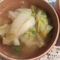 あき0304's cooksnap of when they made 白菜をたっぷり食べるためのスープ.