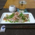 ダイナマイト漆黒's cooksnap of when they made サバの土佐ポン焼.