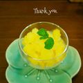 megmicky's cooksnap of when they made お口直しの柚子シャーベット.