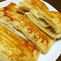 mik1tty's cooksnap of when they made お節リメイク！栗きんとんパイ.