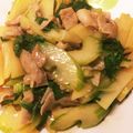 kaoream's cooksnap of when they made セロリとジャガ芋と豚肉とろ〜り中華風炒め.