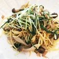 chunさん's cooksnap of when they made 日曜のランチ♪豚肉としめじの和風パスタ♪.