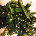 まみドナ's cooksnap of when they made 味噌がミソ♫ほうれん草の胡麻たっぷり和え.