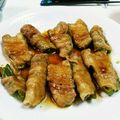 ageha-mm's cooksnap of when they made ピーマンの豚肉巻き　チーズとトマト.