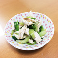 aiai5586's cooksnap of when they made 『ささみと青梗菜の中華和え』.