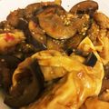 クックAHKHYD☆'s cooksnap of when they made 餃子の残りで茄子マーボー.