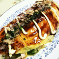 KUMI KUMI's cooksnap of when they made 簡単＊節約＊美味♪もやしのお好み焼き風.