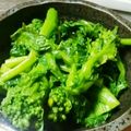 ladyamo's cooksnap of when they made 菜の花の辛子和え.