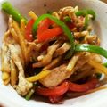 ladyamo's cooksnap of when they made 青椒肉絲（チンジャオロース）.