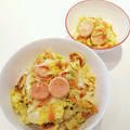 ☆aicook☆'s cooksnap of when they made 魚肉ソーセージの卵とじ丼☆.