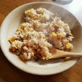 棗（なつめ）。's cooksnap of when they made しめじとウインナーの卵炒飯.