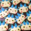hii0112's cooksnap of when they made 妖怪ウォッチ可愛いアイスボックスクッキー.