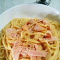 Ojaりん's cooksnap of when they made 生クリーム不要 簡単カルボナーラ.