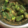 さとちゃま☆'s cooksnap of when they made 簡単☆オクラの胡麻和え☆冷凍可お弁当も.
