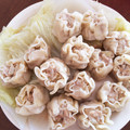 ぽこちゃんキュート's cooksnap of when they made 玉ねぎと豚肉の焼売.