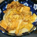 ♡キイロイトリ♡'s cooksnap of when they made 簡単レシピ☆豚バラと白菜と厚揚げ炊いたの.