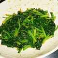 ♡キイロイトリ♡'s cooksnap of when they made おうち居酒屋♪絶品！ほうれん草のナムル.