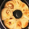 かぢぇ's cooksnap of when they made ｷｬﾗﾒﾙﾅｯﾂ&ﾐﾙｸﾃｨｰちぎりパン.