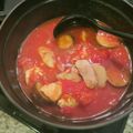 shinya348's cooksnap of when they made トマトチキン煮込み♪♪.