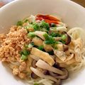 もんまりえ's cooksnap of when they made ◆鶏そぼろのあったかキムチにゅうめん◆.