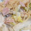クックEW1TWG☆'s cooksnap of when they made でんせつの冬野菜の味噌クリームパスタ.