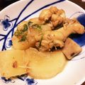 作って食べるの大好き's cooksnap of when they made 手羽元と大根煮込み.