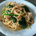 プン子ちゃん's cooksnap of when they made 簡単♩鶏とほうれん草の和風パスタ.
