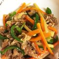 Ayu＊26's cooksnap of when they made 簡単・青椒肉絲/オイスターソースで本格味.