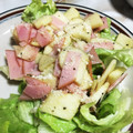 ちびまめママ◎'s cooksnap of when they made 簡単 林檎とハムのサラダ.