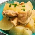 かえで2014's cooksnap of when they made 簡単!!炊飯器で作る鶏もも大根.