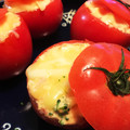 クックODUM4T☆'s cooksnap of when they made トマト丸ごと！たまごサラダ.