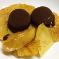 たぬとん's cooksnap of when they made 焼きりんご アイスクリーム添え.