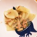 ゆみ0219's cooksnap of when they made 材料３つで簡単☆大根とツナの煮物.