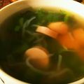 りんごぉぉぉ's cooksnap of when they made 魚ニソ＆ピーマンの簡単コンソメスープ.