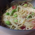 搾り汁's cooksnap of when they made 簡単！トマトとツナの冷製パスタ♪.