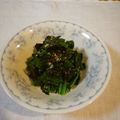 violets's cooksnap of when they made 簡単☆葉酸たっぷり♡ほうれん草のごまあえ.