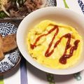 Cookじゃす's cooksnap of when they made レンジで簡単！卵1つで！チーズオムレツ.