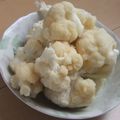 きらり流れ星's cooksnap of when they made フライパンで！カリフラワーの塩ゆで.