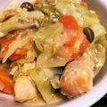 ＊とし＊'s cooksnap of when they made 簡単！鮭の味噌マヨチャンチャン.