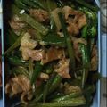 クックYWNEOK☆'s cooksnap of when they made 中国野菜カイランと豚肉のオイスター炒め.