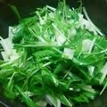 マルタンガール's cooksnap of when they made 大根と水菜のごま油和え.