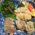 Eria0213's cooksnap of when they made 鯛の刺身★花造りの切り方.